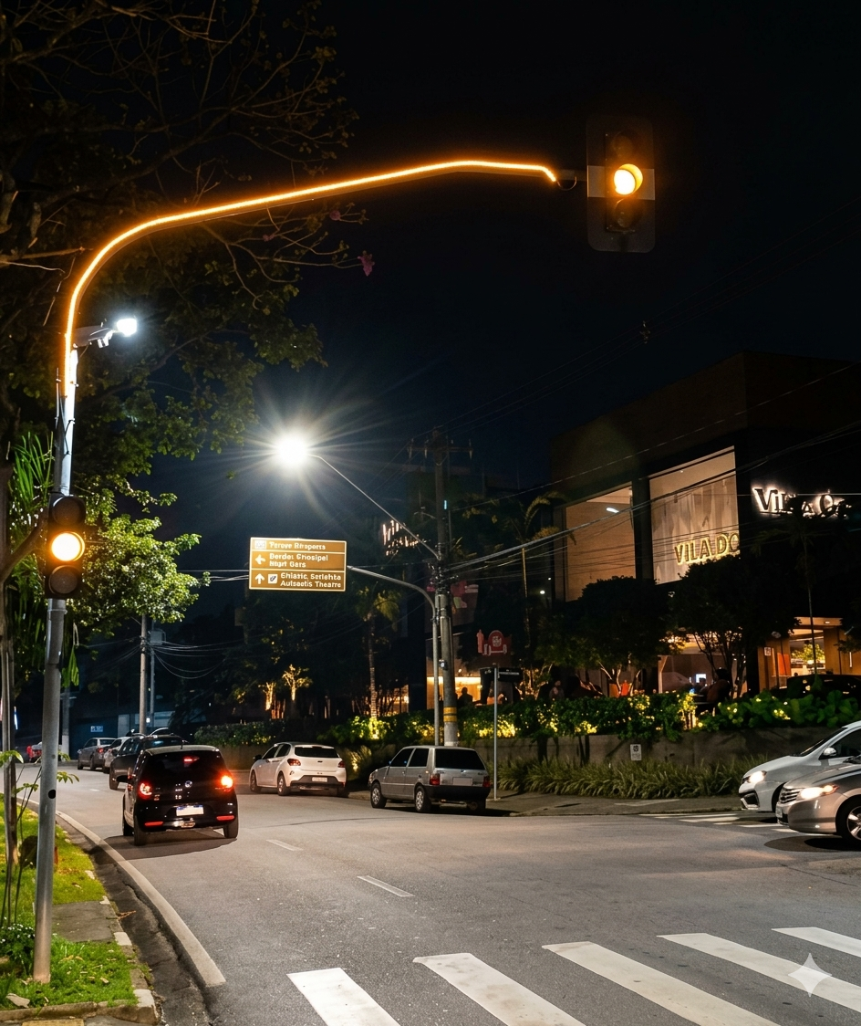 TechLed - Sinal Amarelo